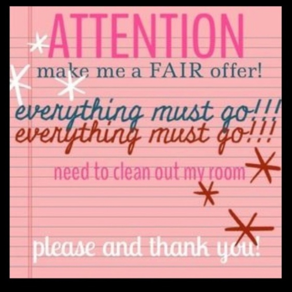 Send offers!!!